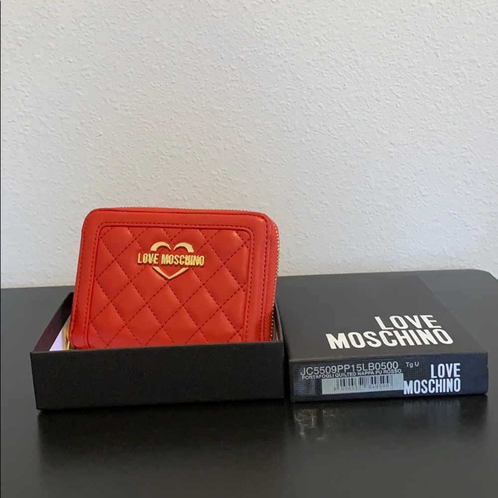 Love Moschino red wallet - Picture 3 of 8